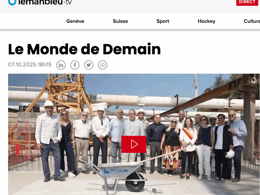 COOFIFI dans Le monde de Demain sur Léman Bleu